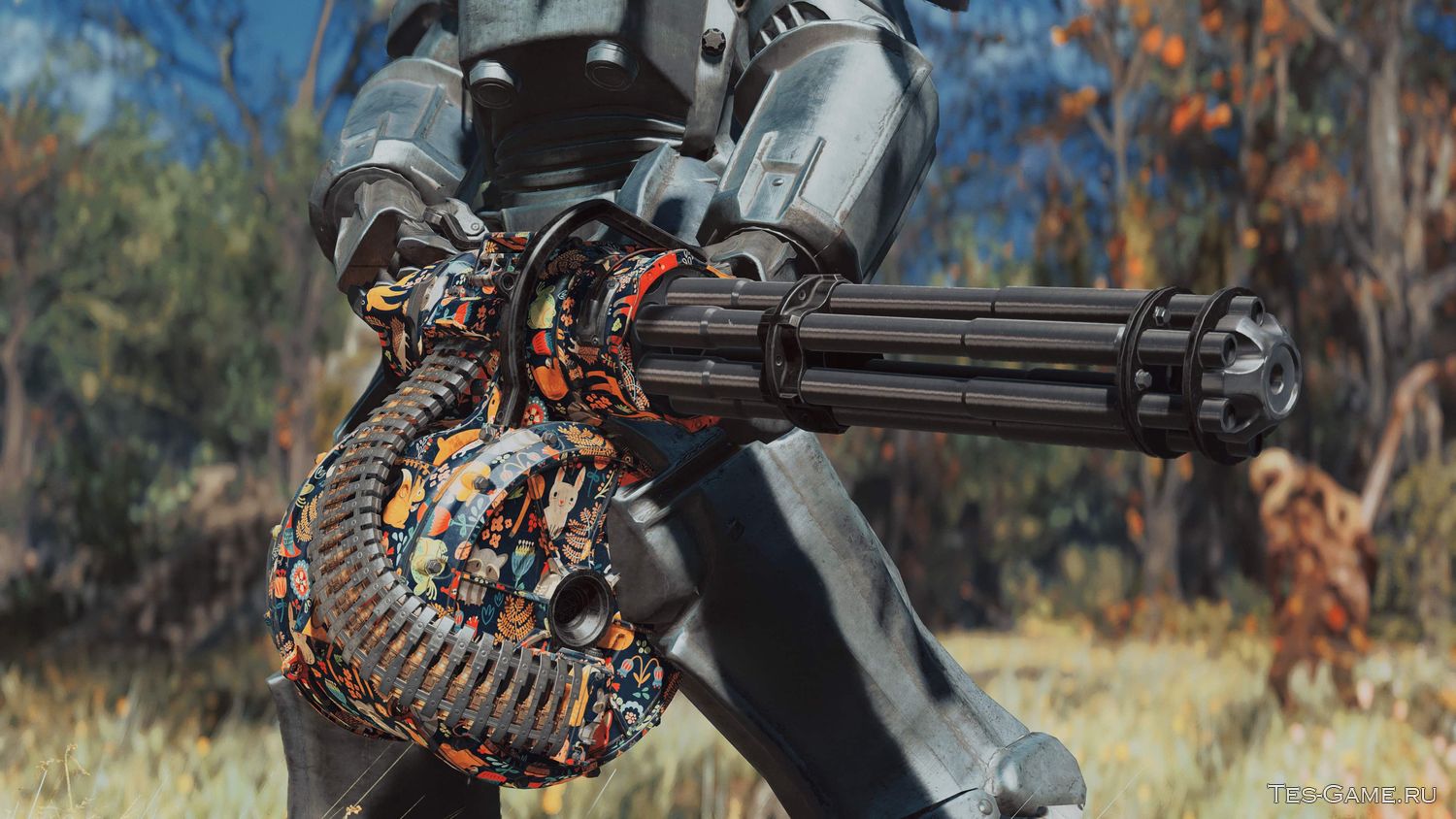 Fallout 4 minigun suite rus фото 3