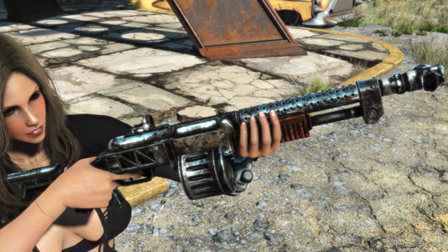Fallout 4 classic holstered weapons фото 117