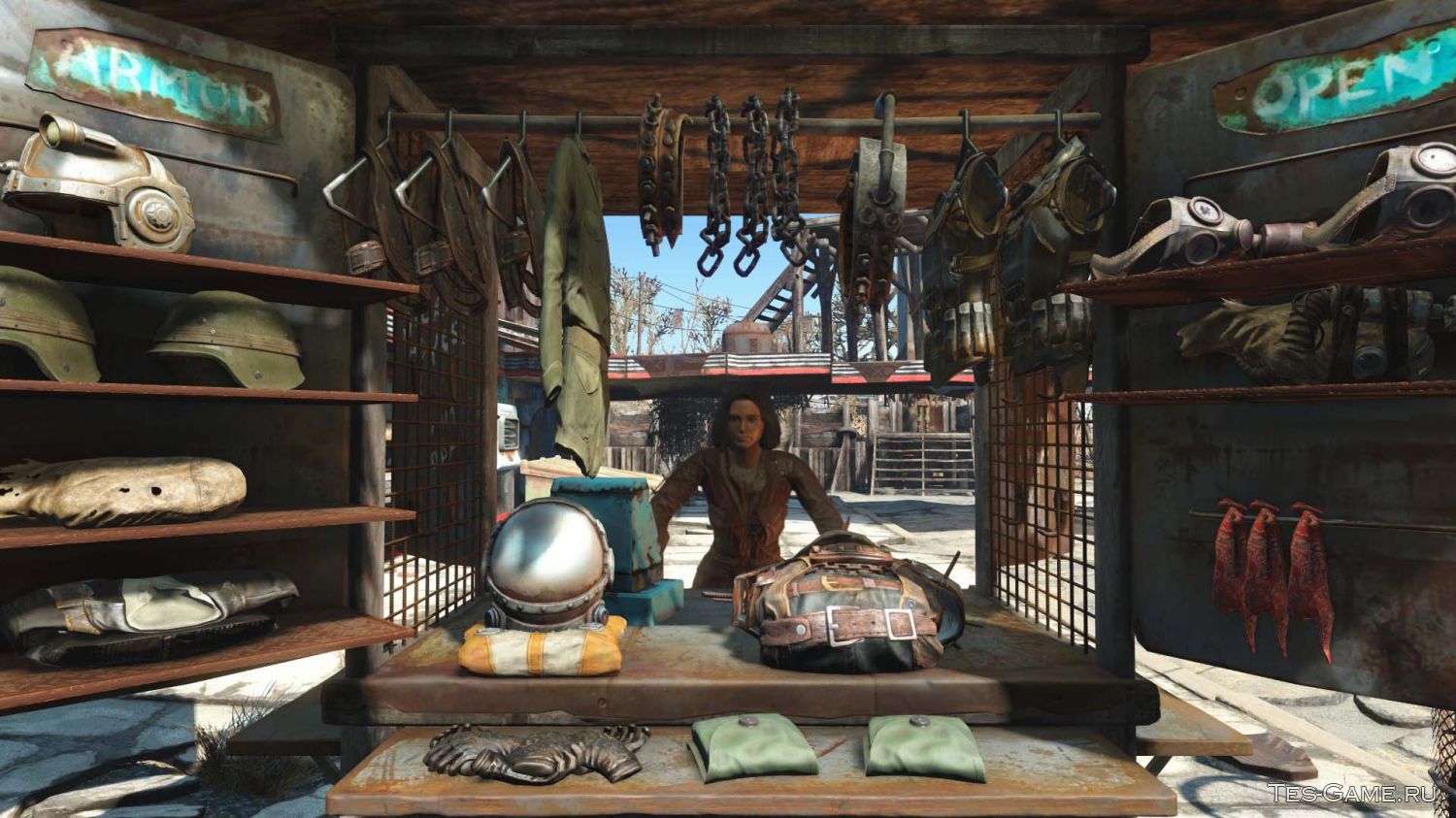Fallout 4 мод immersive vendors