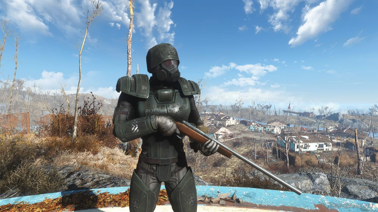 Fallout 4 противогаз и шлем фото 118