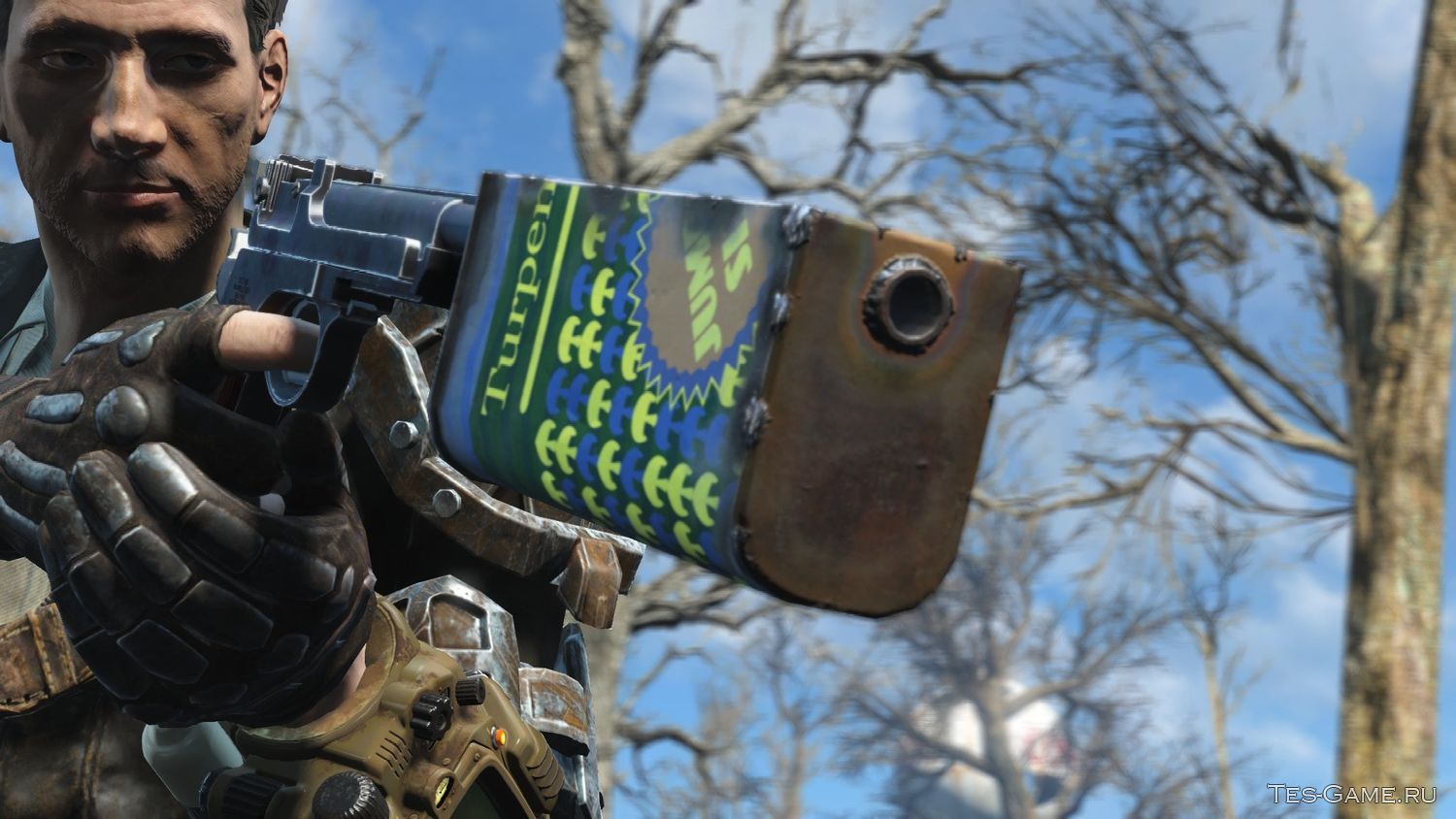 Fallout 4 handmade anti materiel rifle фото 102