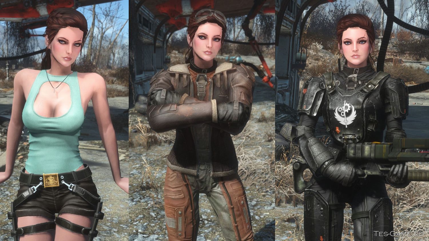 Eye Normal Map Fix Fallout 4 Edition. deLuxe Makeup. 