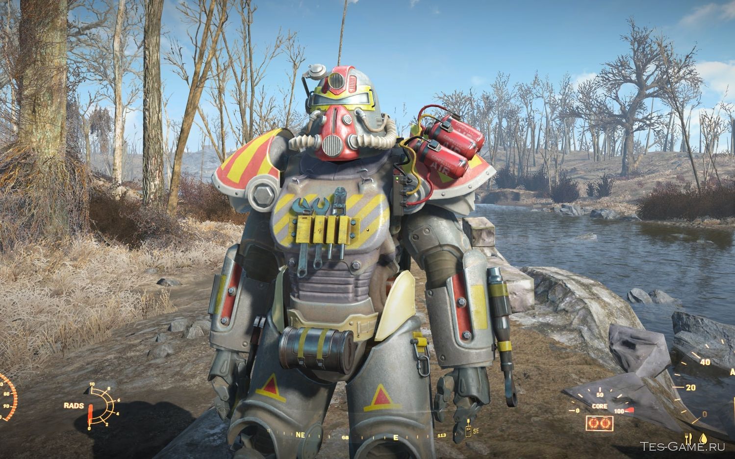 Новые раскраски силовой брони Fallout 4 Nuka World