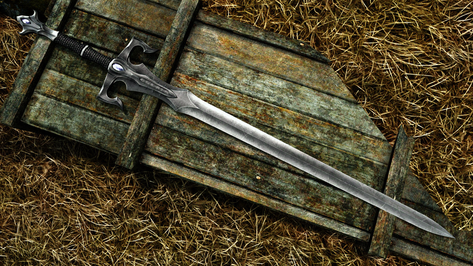 Skyrim двуручные мечи