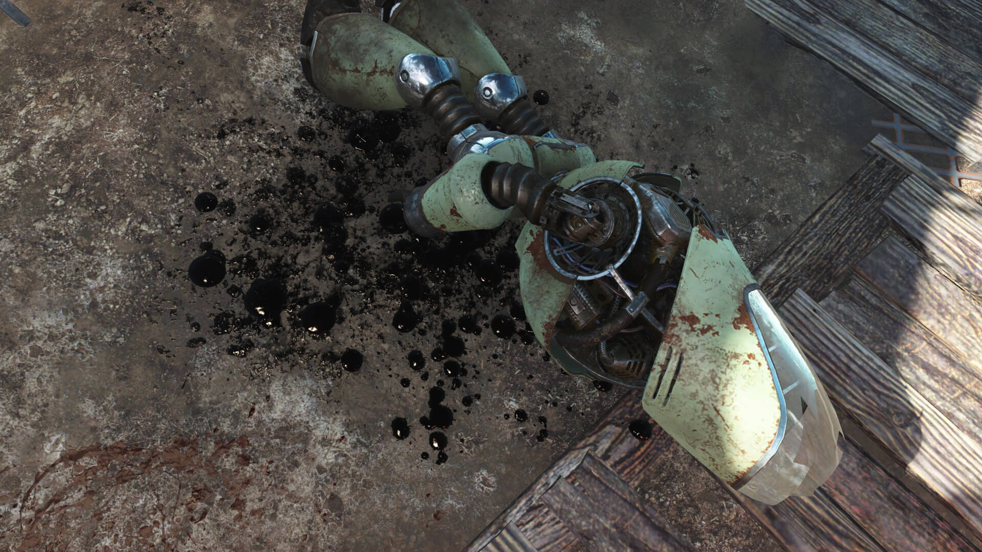 Fallout 4 enhanced blood textures basic фото 17