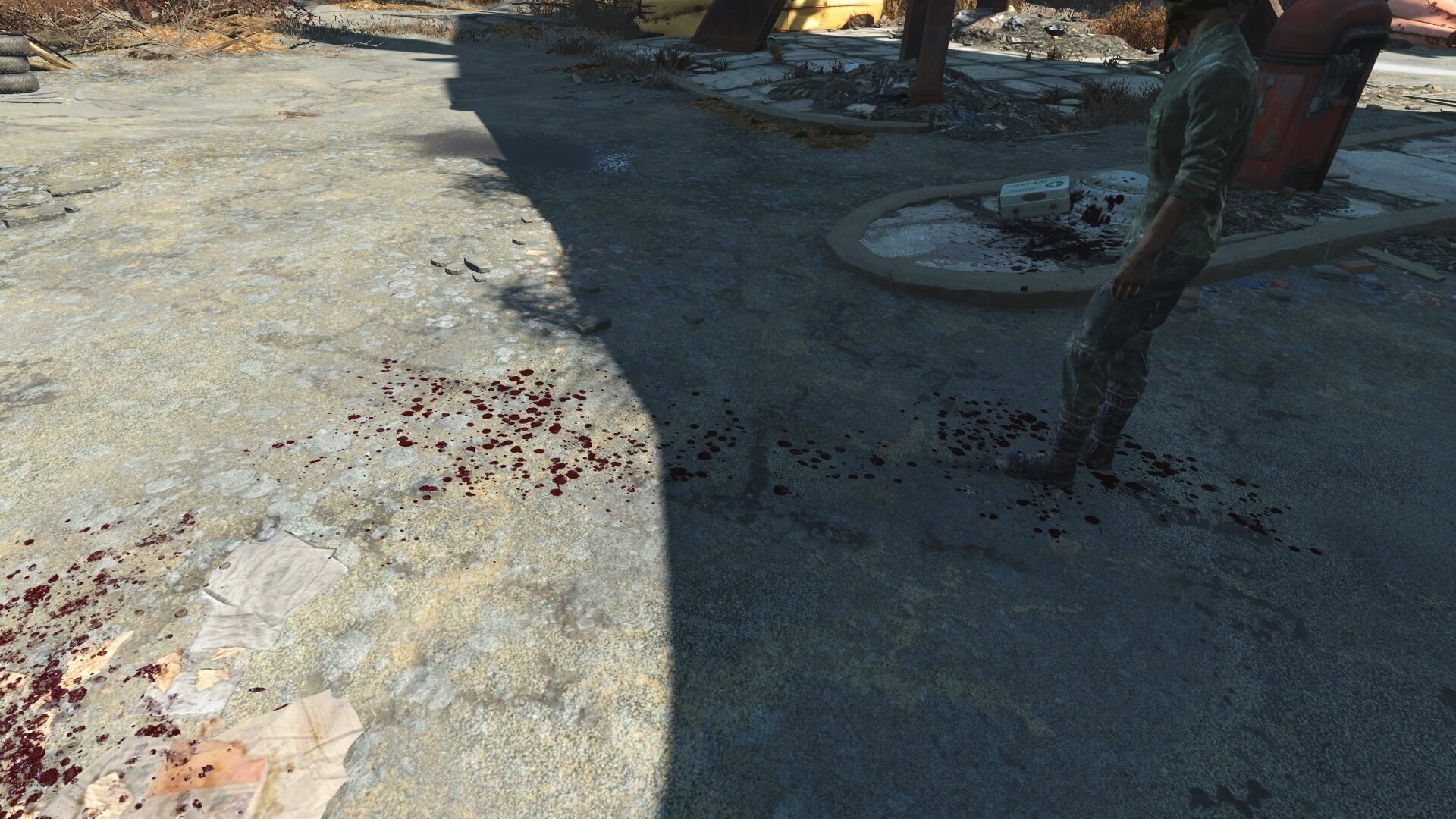 Fallout 4 пятно крови фото 1