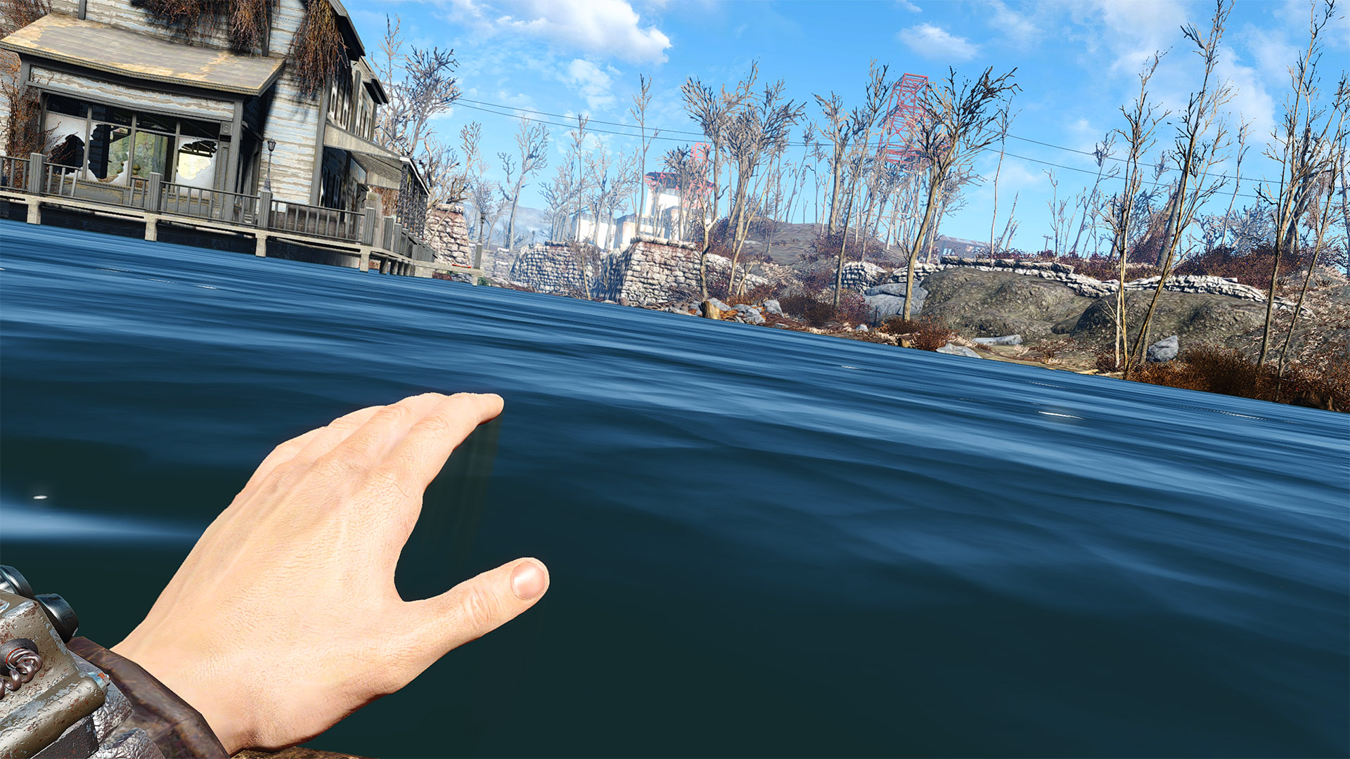 Fallout 4 карьер тикет не откачивается вода фото 78