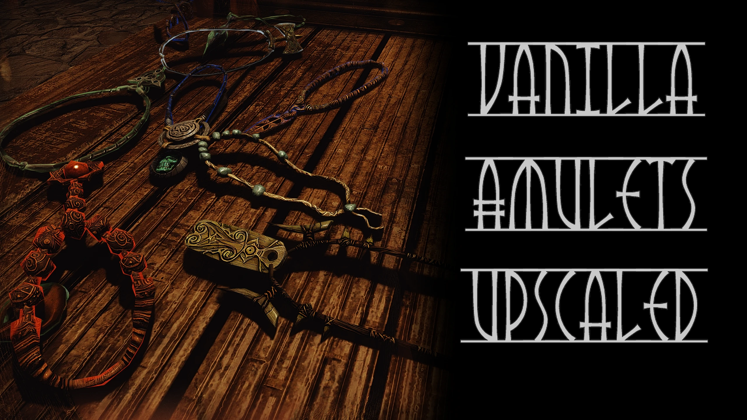 HD Амулеты / Vanilla Amulet textures Upscaled and added Env maps